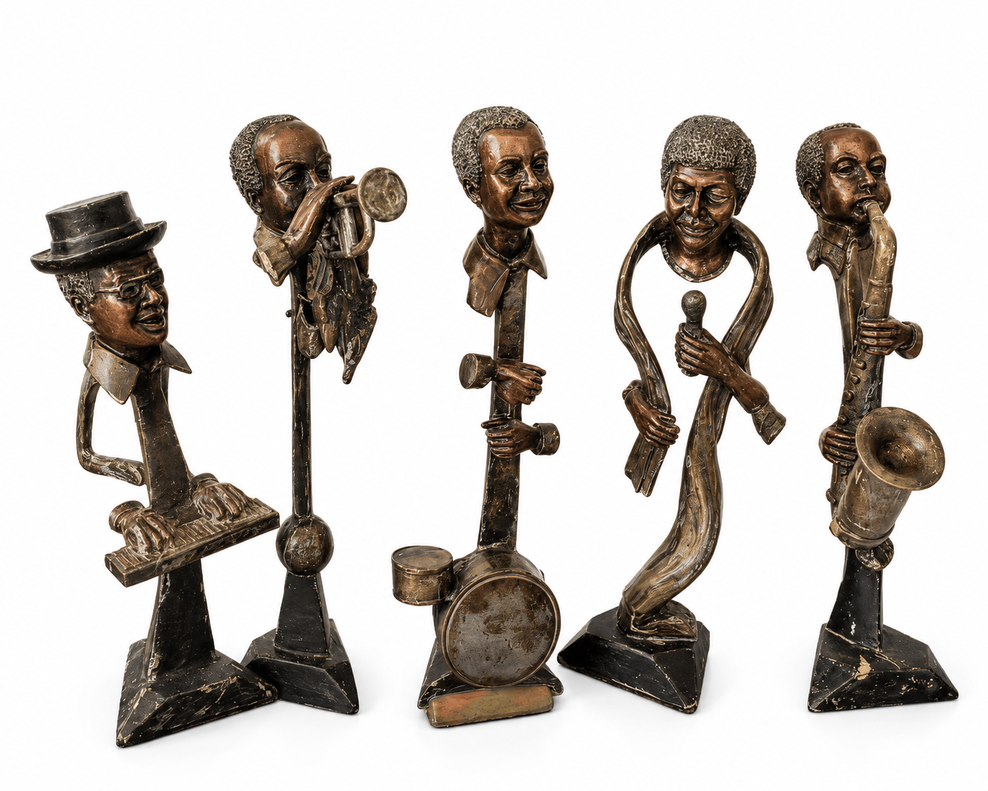 Jazz Ensemble Sculpture Set