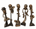 Jazz Ensemble Sculpture Set - Wooden Arts