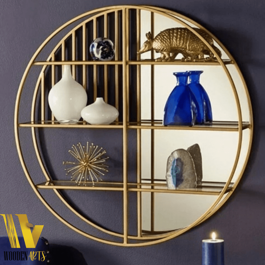 Orbit wall shelf - Wooden Arts